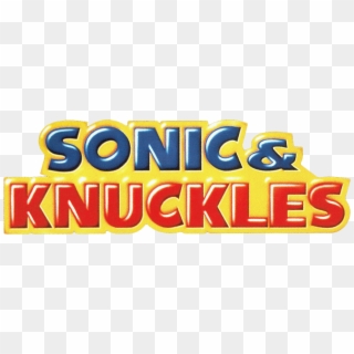 Sonic 3 And Knuckles Logo Download Clipart