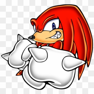 “unknown From M - Knuckles The Echidna Sonic Adventure Art Clipart