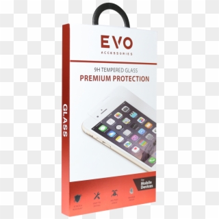 Evo Tempered Glass Single Pack - Mobile Phone Clipart