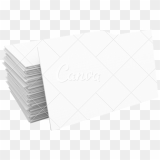 Stack Of Business Cards Png - Paper Clipart