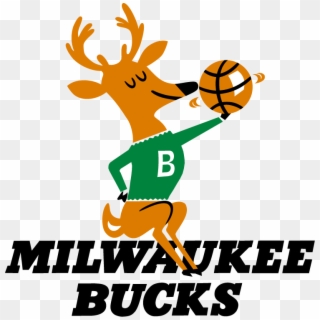 Little Deer - Milwaukee Bucks Vintage Logo Clipart