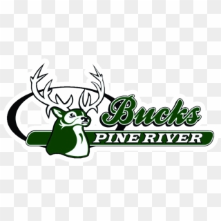 Pine River Bucks - Buck Mascot Clipart