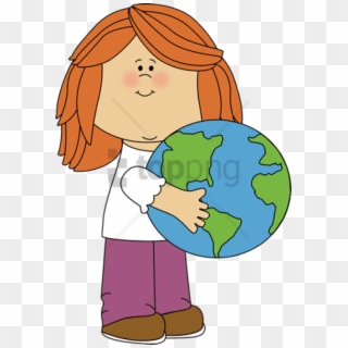 Free Png Kid With Globe Png Image With Transparent - Criss Cross Sitting Clipart