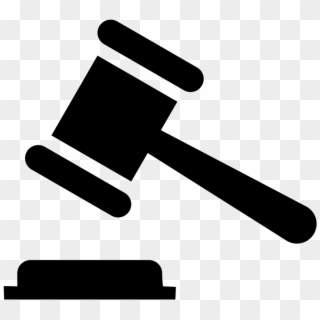 Auction Judge Rule Hammer Court Svg Png Icon Free Download - Clipart Gavel Transparent Png