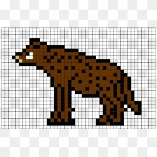 Hyena Pixel Art Clipart