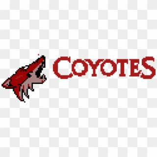 Arizona Coyotes Logo - Arizona Coyotes Pixel Art Clipart