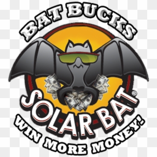 2019 Solar Bat Sunglasses Tournament Contingency - Solar Bat Clipart