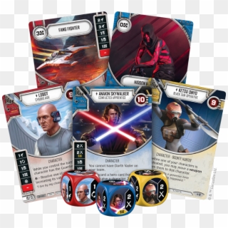With This Set And A Handful Of Booster Packs, You Will - Star Wars Destiny Rivals Draft Set Clipart