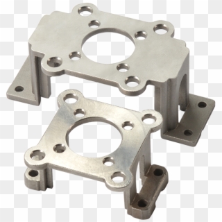 Steel Brackets Are Machined Top And Bottom To Provide - Tool Clipart