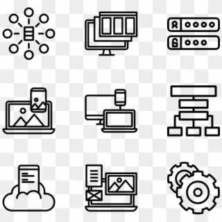 Web Design Icon Collection - Manufacturing Icons Clipart