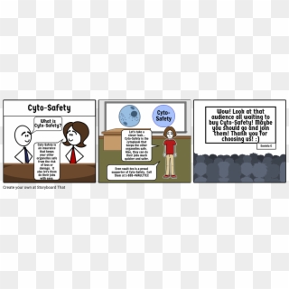Cyto-safety Yay - Cartoon Clipart