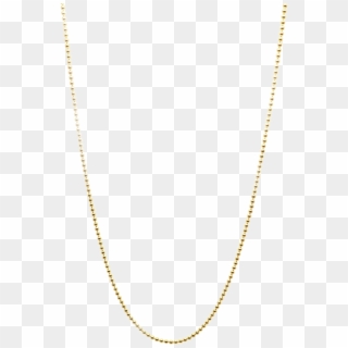 Clip Free Download Gold Vermeil Willow Clo - Necklace - Png Download