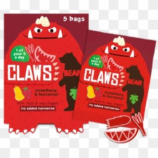 Mix 'n' Match Monster Shapes To Get Creative Brains - Bear Claws Blackcurrant Beetroot Clipart