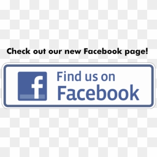 New-facebook - Find Us On Facebook Clipart