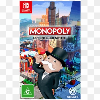 Nintendo Switch Monopoly Game Clipart