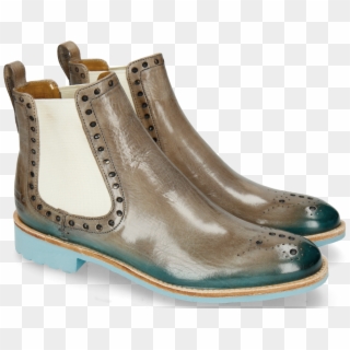 Ankle Boots Amelie 8 Oxygen Shade Ice Blue - Chelsea Boot Clipart