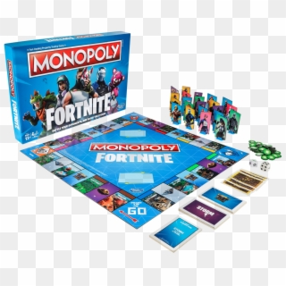 Board Game Fortnite Monopoly Clipart