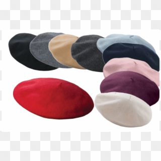 Wool Beret Hat - Pebble Clipart
