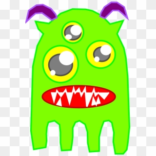 Monster Alien Ghost - Alien With 4 Legs Clipart - Png Download