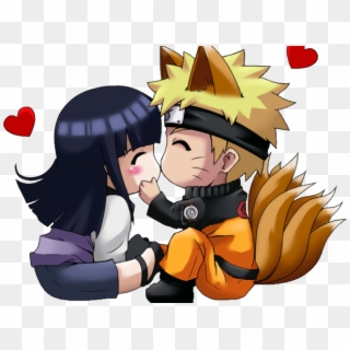 Naruto Kissing Hinata Chibi Clipart