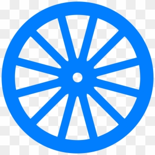 This Free Icons Png Design Of Blue Cart Wheel Clipart