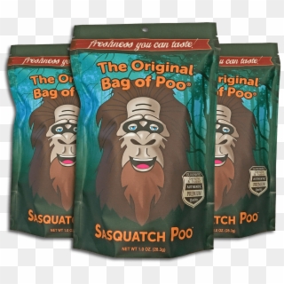 Sasquatch Poo 3 Pack - Carton Clipart