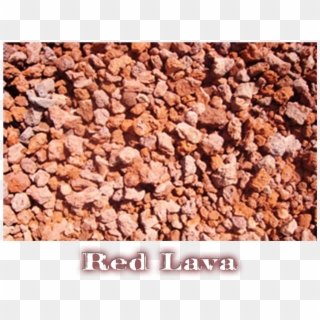 Red Lava Label - Gravel Clipart