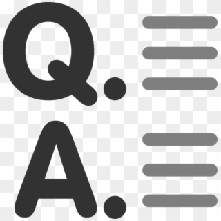 Forum Question Answer Quiz Icon Discussion Symbol - Test Questions Clip Art - Png Download