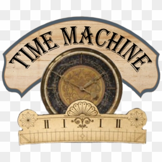 Time Machine Graphic - Emblem Clipart