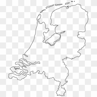 604 X 719 3 - Netherlands Map Outline Clipart