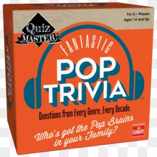 Quiz Master™ Pop Trivia - Carton Clipart