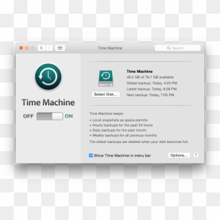 Mac 開機 進入 Time Machine Clipart
