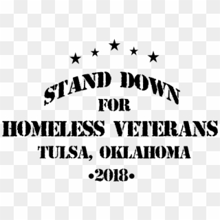 Tulsa Stand Down For Homeless Veterans - Calligraphy Clipart