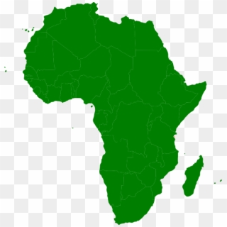 Small - Transparent Background Africa Map Png Clipart