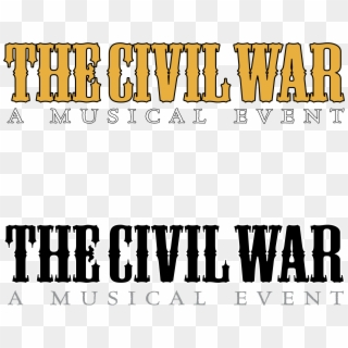 The Civil War Logo Png Transparent - Calligraphy Clipart