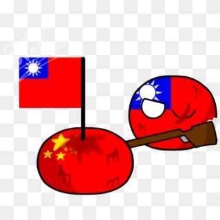 Clipart Freeuse Civil War Clipart - Chinese Civil War Polandball - Png Download
