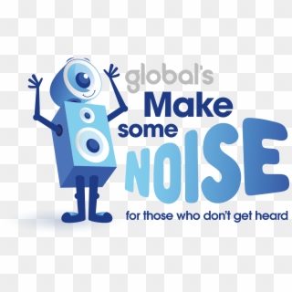 Global's Make Some Noise Logo Png - Make Some Noise Charity Clipart