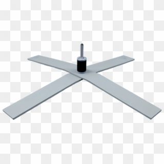 Bowflag® Basic Portable Flagpole Cross Stand Xxl With - Ceiling Fan Clipart