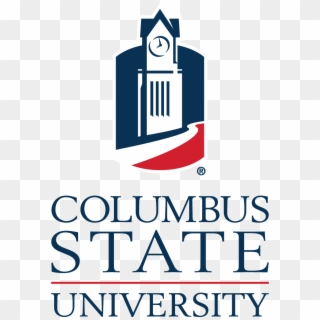 Csu Logo Horz3 - Columbus State University Clipart