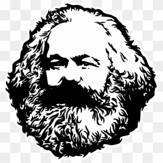 Open - Karl Marx Art Clipart