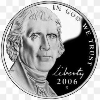 2006 Nickel Proof Obv - Discoverer Of The Element Nickel Clipart