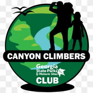Canyon Climbers Club Clipart