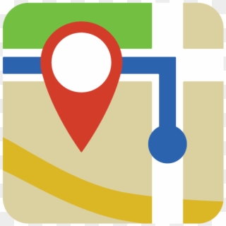 Facebook Icon - Google Map Direction Icon Clipart