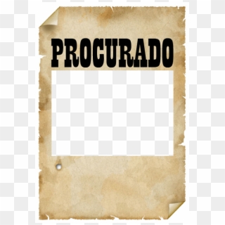 Cartaz Procurado4 - Cartaz De Procurado Para Montagem Clipart