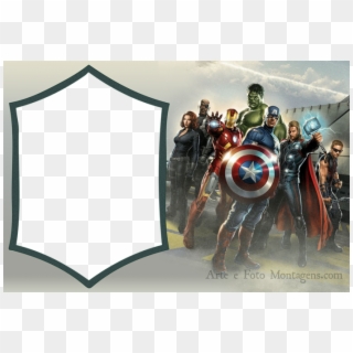 Molduras Os Vingadores Png - Marvel Movie Fan Art Clipart