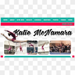 Katherine "katie" Mcnamara Was Born On October 4, 2002 - Artistic Gymnastics Clipart