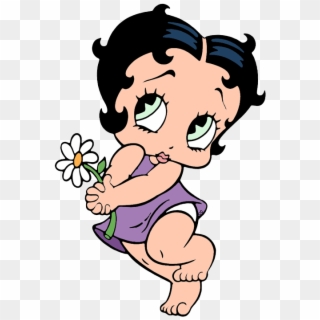Baby Betty Boop - Cartoon Baby Betty Boop Clipart