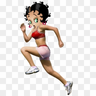 Bettybooprunning - Betty Boop Running Clipart