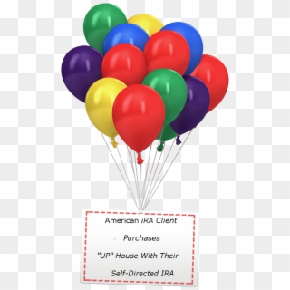 Self-directed Ira Client Purchases "up" House In - Balloon Clipart