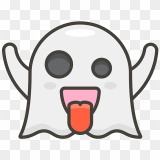 Ghost Emoji - 鬼 Emoji Clipart